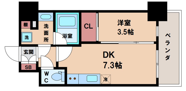 【間取り】 | エスリードレジデンス大阪天王寺