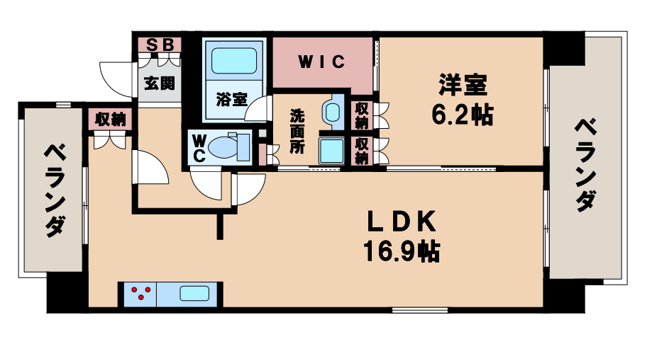 【間取り】 | アーバネックス阿倍野松崎町