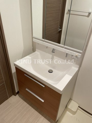 ネットフローラ天満橋の独立洗面台|独立洗面台です