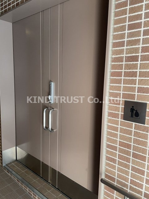 ネットフローラ天満橋のその他共用部分|ゴミ置き場です