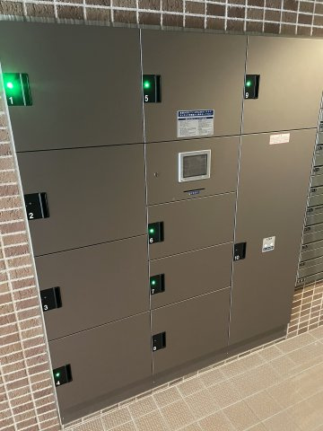 ネットフローラ天満橋のその他共用部分|便利な宅配BOXです