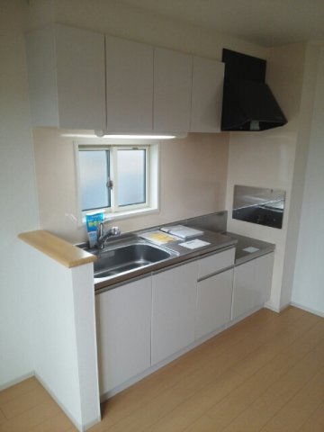 グラース　明のキッチン|きれいなキッチンです