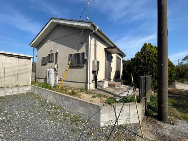 横芝光町木戸平屋の外観