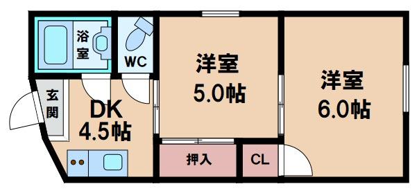 【間取り】 | 第一岩見マンション