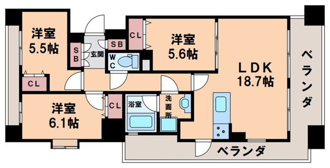 【間取り】 | イトーピア阿倍野松崎町常盤通り