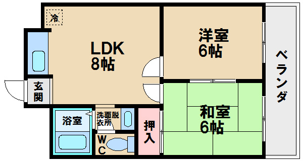 【間取り】 | ワイズコート松崎町