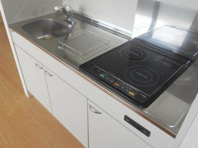 アテナリー右京のキッチン|２口ＩＨ・ＲＨキッチン