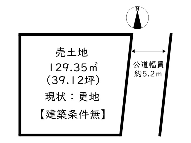 【土地図】 | たつの市誉田町誉／売土地