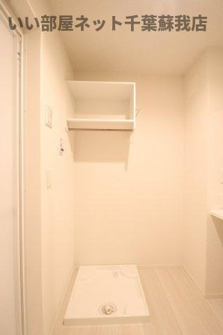 アヴァンスコート壱番館の洗面所|室内洗濯機置き場