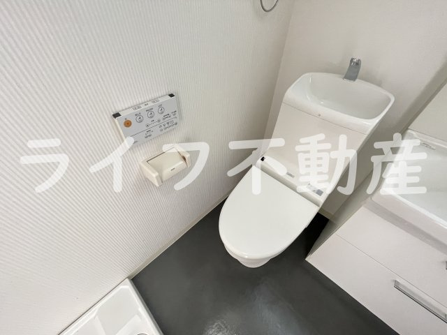 Tierra 長瀬 staのトイレ|清潔感のあるトイレです