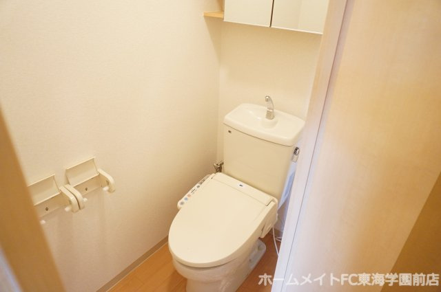 熊本市北区龍田５丁目のアパートのトイレ