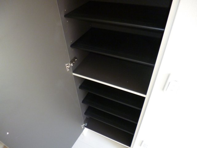 シャイン・パレスの玄関|シューズボックス