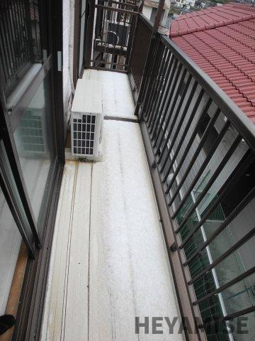 ラパス出雲のバルコニー