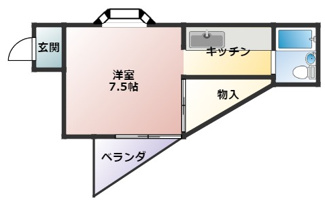 【間取り】 | 下津クラウンハイツ
