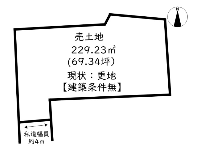 【土地図】 | 姫路市余部区上余部／売土地