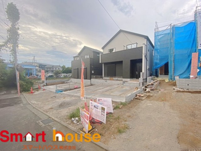 【外観】 | 相模原市南区新戸　新築2棟　敷地面積50坪越え！