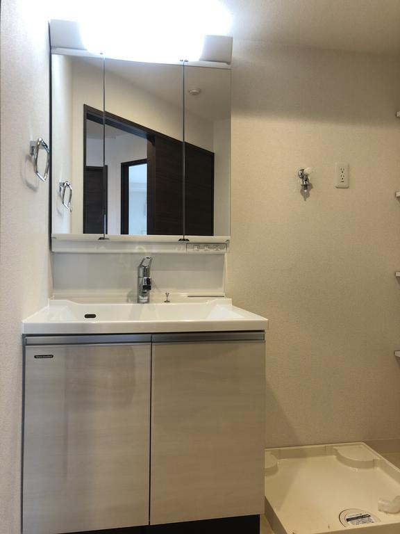 川崎市多摩区登戸の賃貸マンションの洗面所