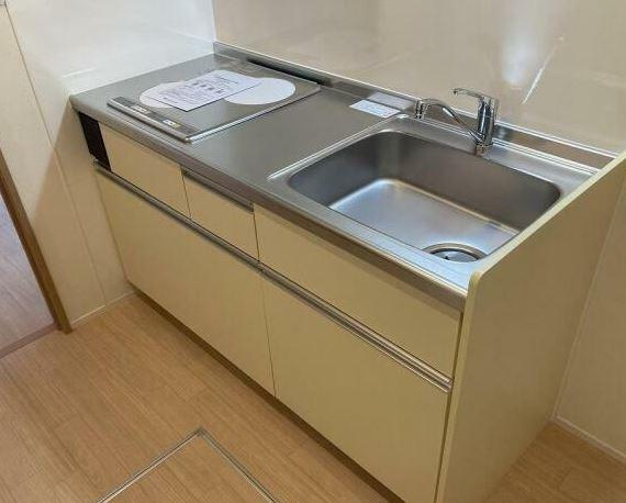 世田谷区喜多見９丁目のアパートのキッチン