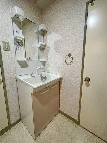 川崎市多摩区宿河原２丁目の賃貸マンションの洗面所