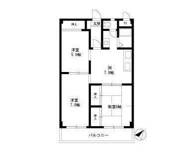 ＰＥＡＲ　ＰＡＲＫの間取り