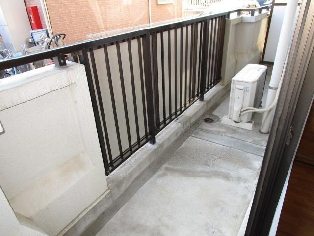 川崎市多摩区中野島４丁目の賃貸マンションのバルコニー