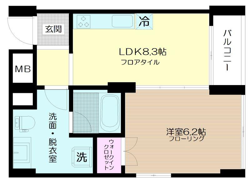 コート向ヶ丘の間取り