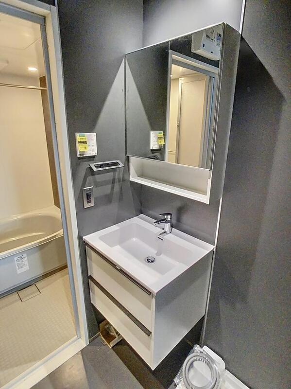 川崎市中原区上新城２丁目の賃貸マンションの洗面所