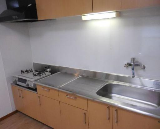 川崎市多摩区枡形１丁目の賃貸マンションのキッチン