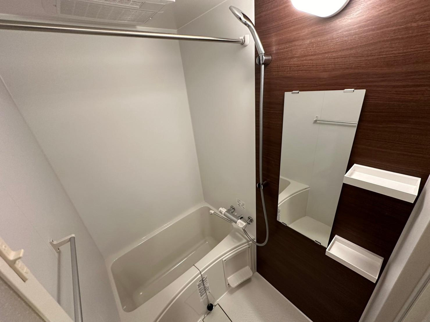 川崎市多摩区中野島５丁目の賃貸マンションの浴室