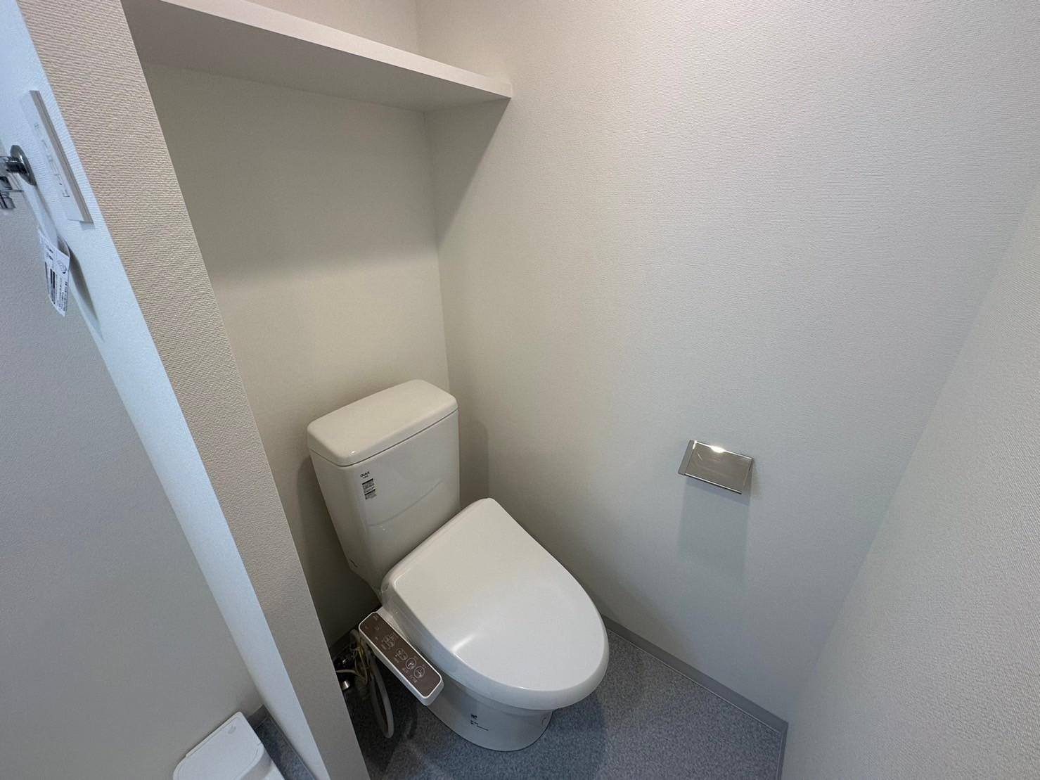 川崎市多摩区中野島５丁目の賃貸マンションのトイレ