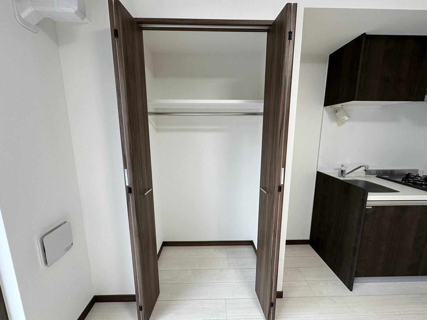 川崎市多摩区中野島５丁目の賃貸マンションの収納