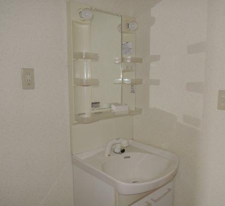 川崎市多摩区菅北浦３丁目の賃貸マンションの洗面所