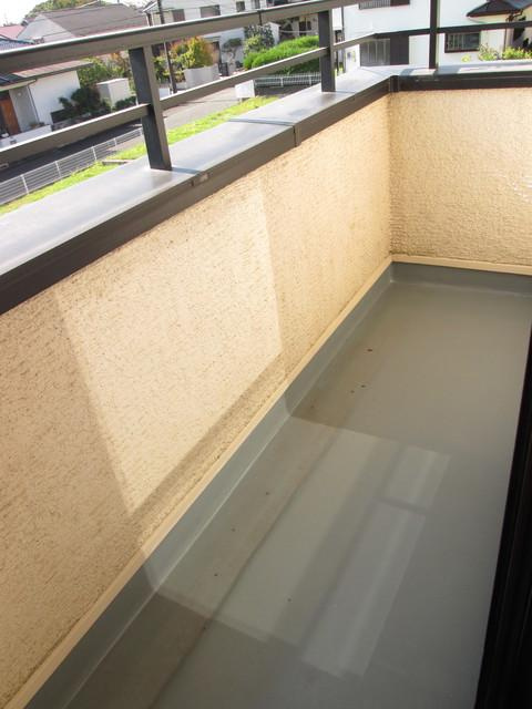 ソレアード王禅寺のバルコニー