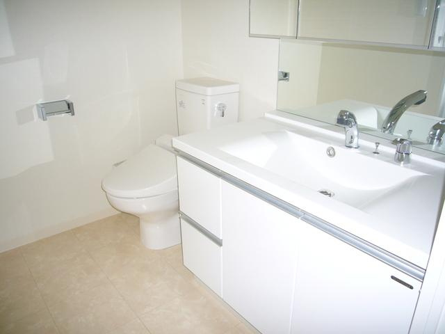 グランアセット月島の洗面所