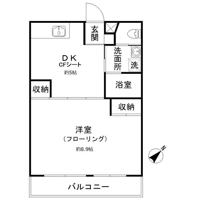 グランベル松陰の間取り