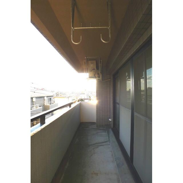 モリノフラットのバルコニー