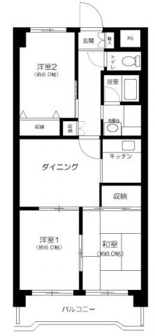 ガーデンプレイス久我山の間取り