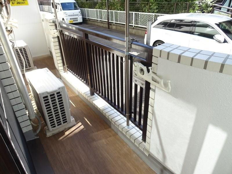 レフォール向ヶ丘のバルコニー