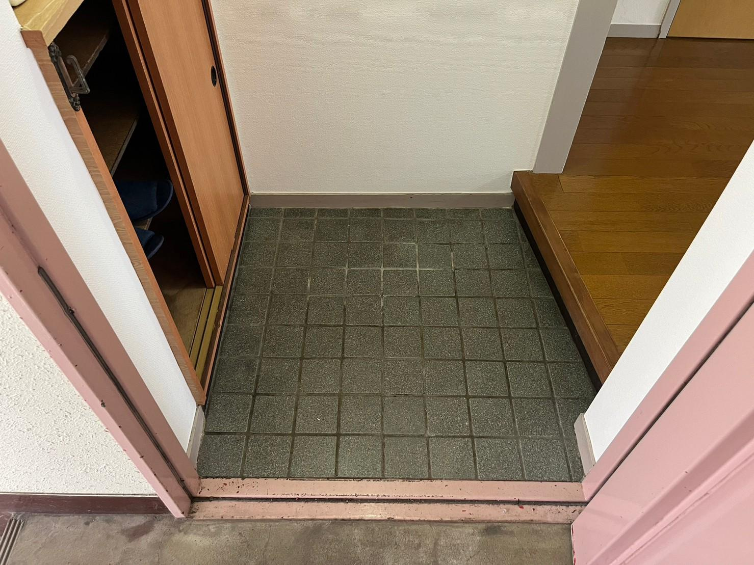 生田myコーポの玄関