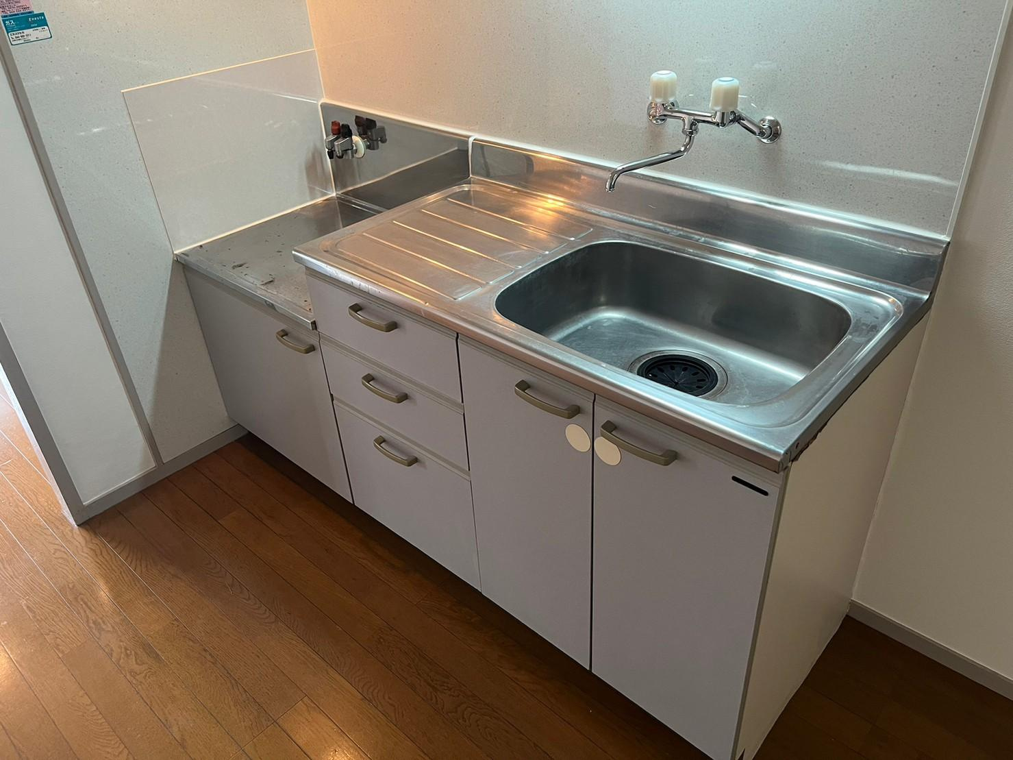 生田myコーポのキッチン|蛇口は新品です。