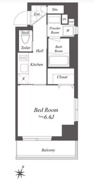 グランデュオ二子多摩川の間取り