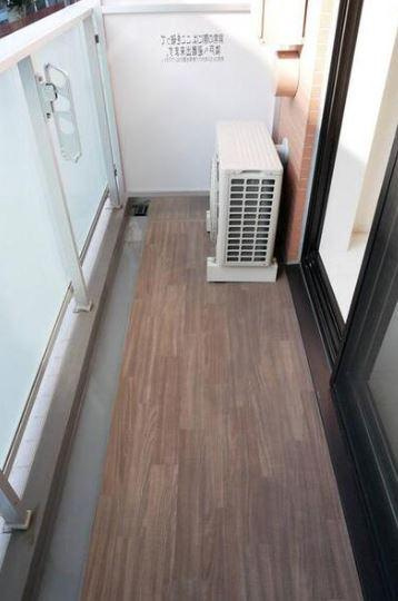 ハーモニーレジデンス羽田ウエスト＃002のバルコニー