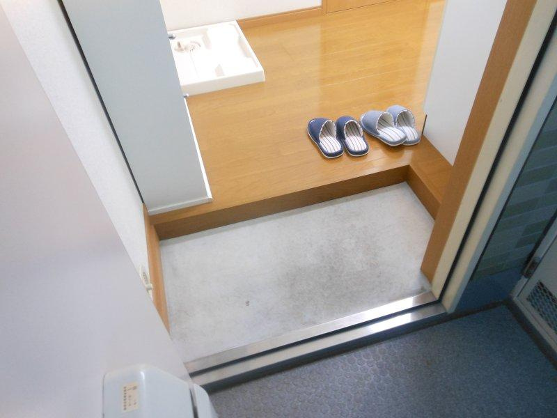 ヴィラ ヴェルテの玄関