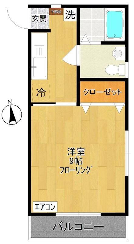 ヴィラ ヴェルテの間取り