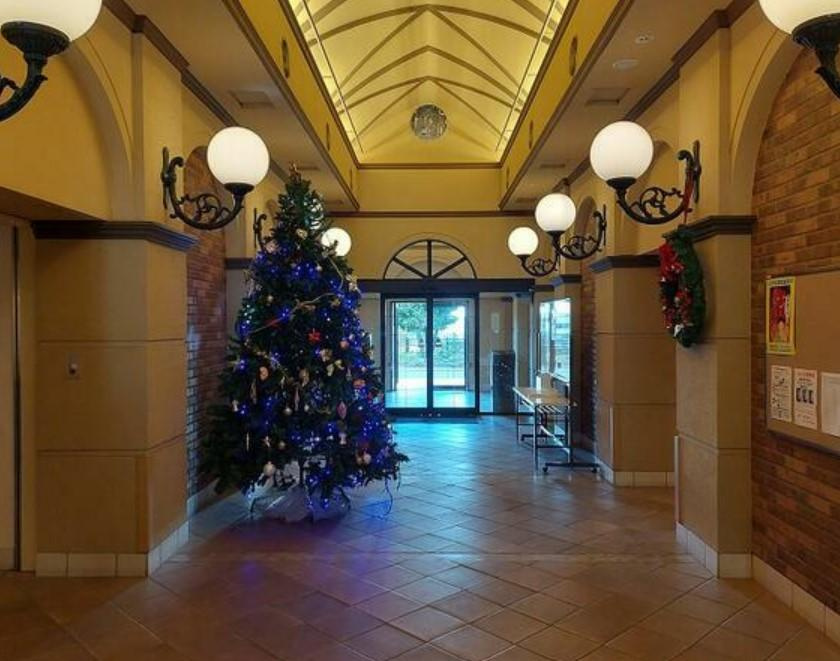 川崎市多摩区東生田３丁目の賃貸マンションのロビー