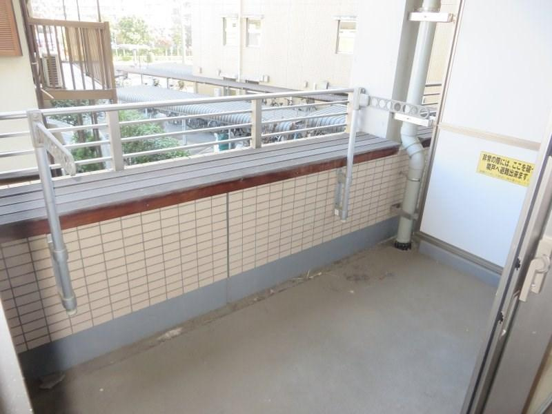 ロイヤルパーク多摩川2番館のバルコニー