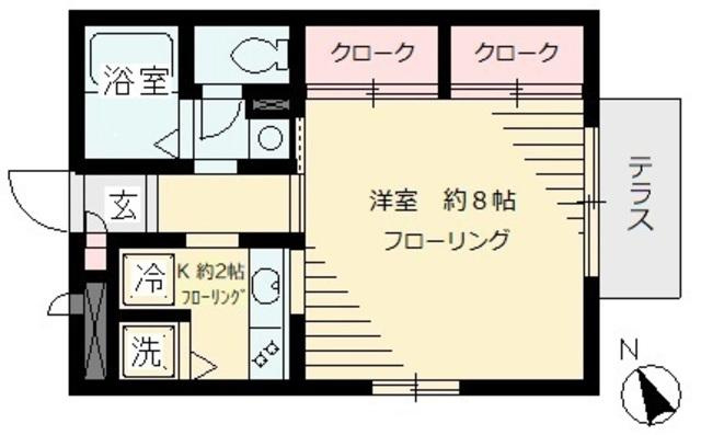 ヒルサイド玉川学園の間取り