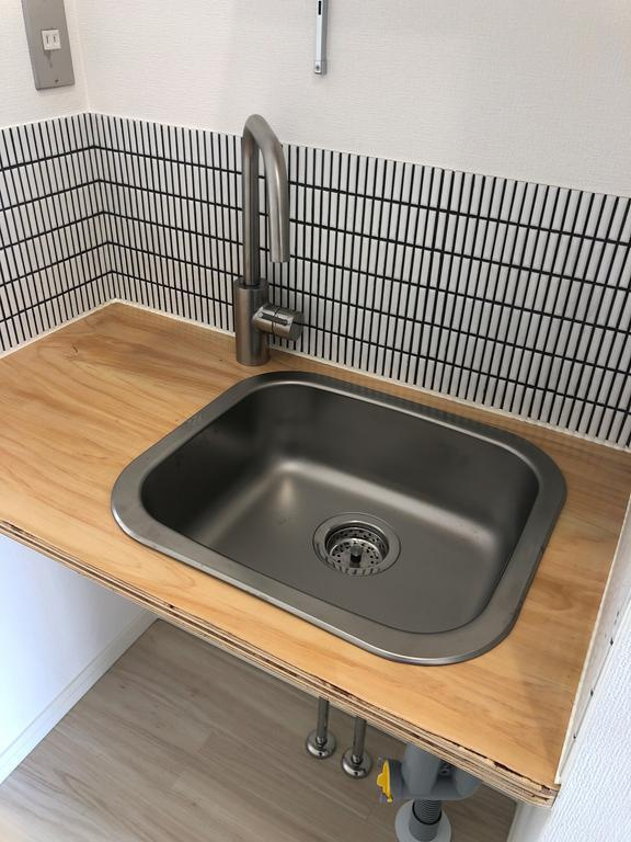 サクラハイム生田のキッチン|※１口IHコンロが入ります。