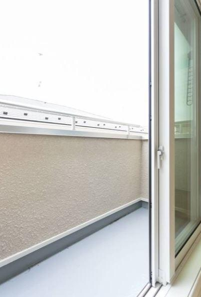 ガーデンテラスのバルコニー