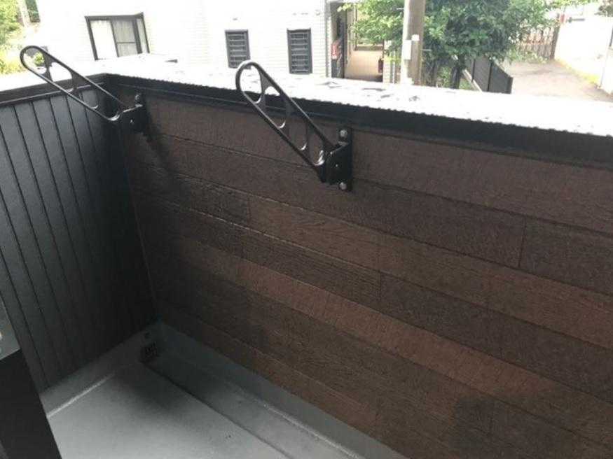 グランニール梅ヶ丘のバルコニー